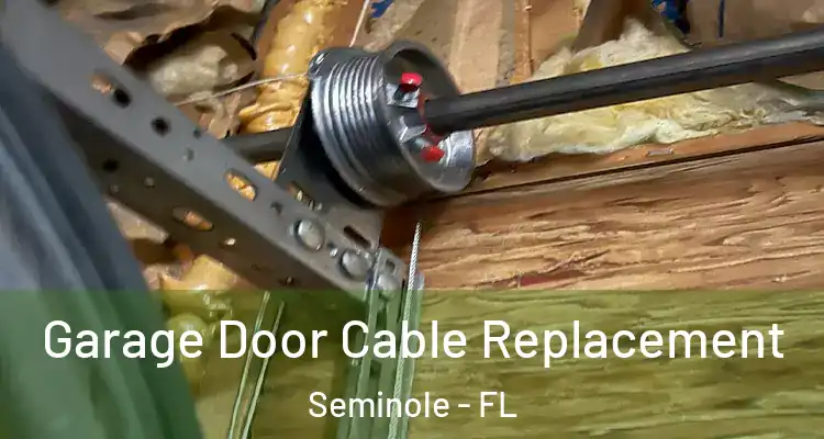  Garage Door Cable Replacement Seminole - FL