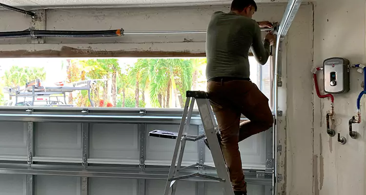 Garage Door Tension Spring Replacement in Seminole, FL