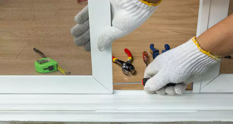 Sliding Glass Door Off Rails Repair in Seminole, FL