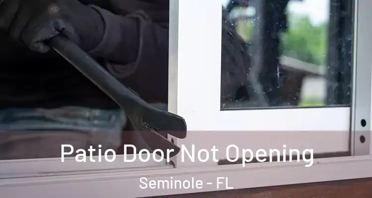  Patio Door Not Opening Seminole - FL