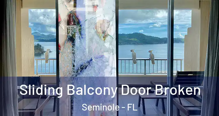  Sliding Balcony Door Broken Seminole - FL